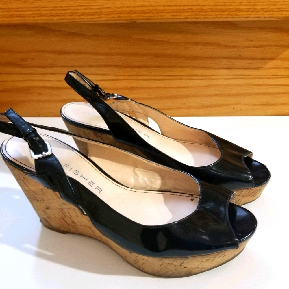 MARC FISHER WEDGE SANDALS